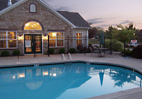Heated pool keeps guest comfortable throughout the season